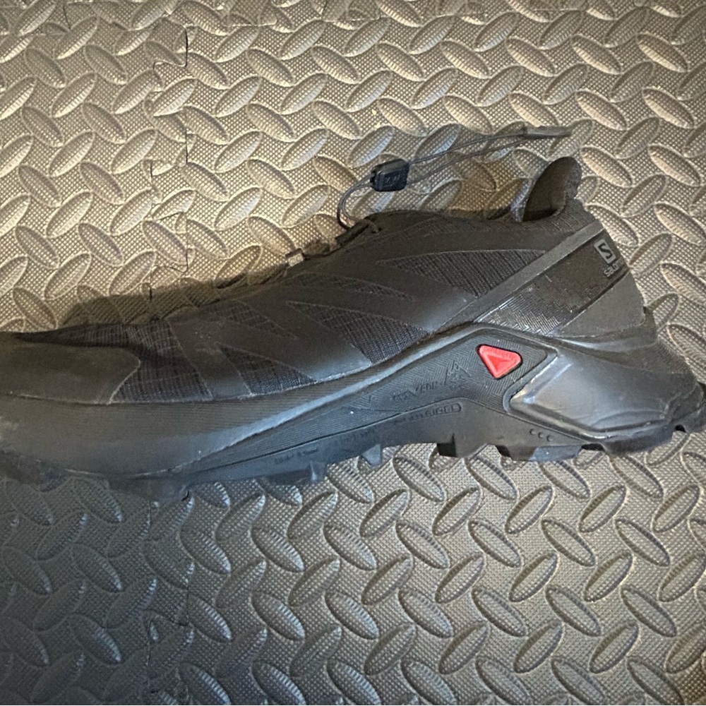 Salomon Supercross 4 Men's Trail-Running Shoes 417362 Black NEW Size 10. - Picture 5 of 7
